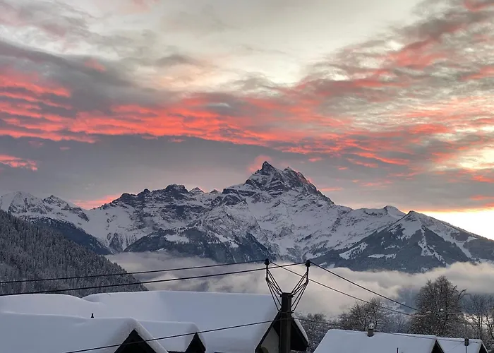 L'adret, 3,5 Pieces Dans Les Combles. Apartamento *