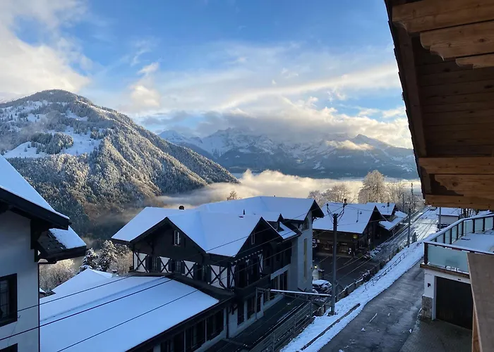 Апартаменты L'adret, 3,5 Pieces Dans Les Combles. *